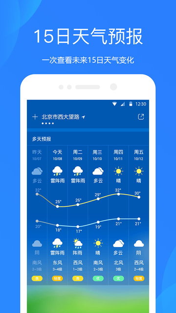 天气预报通app