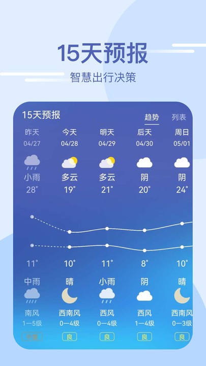 速知天气预报app