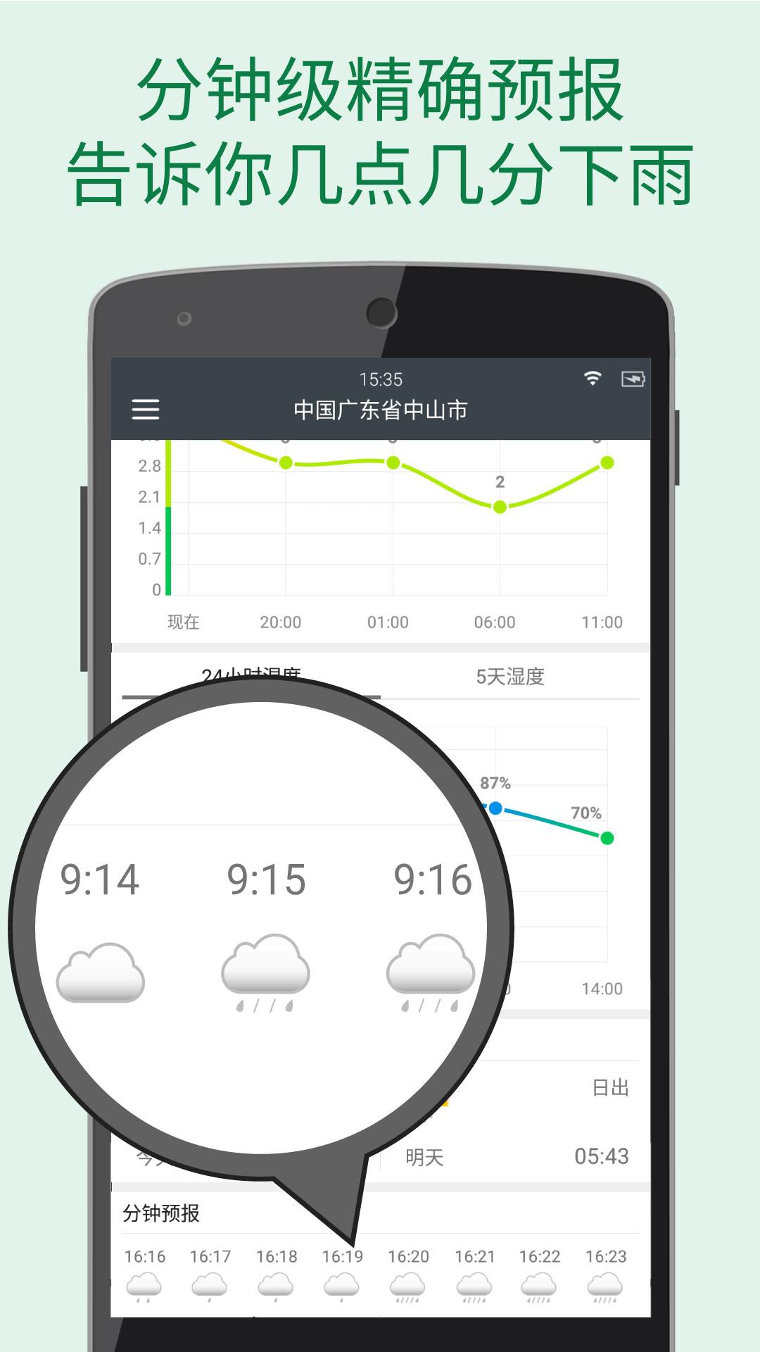 更准天气app