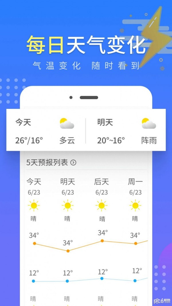 晴朗气象通app