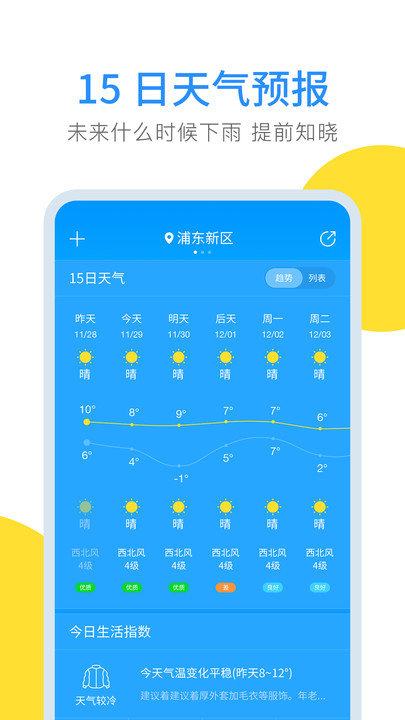 云端天气app