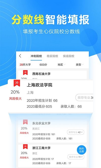 高考志愿填报神器app