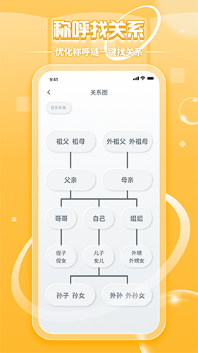 亲戚称呼计算app