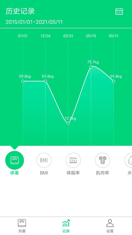 乐奥健康体脂秤app