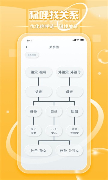 亲戚称呼计算器app